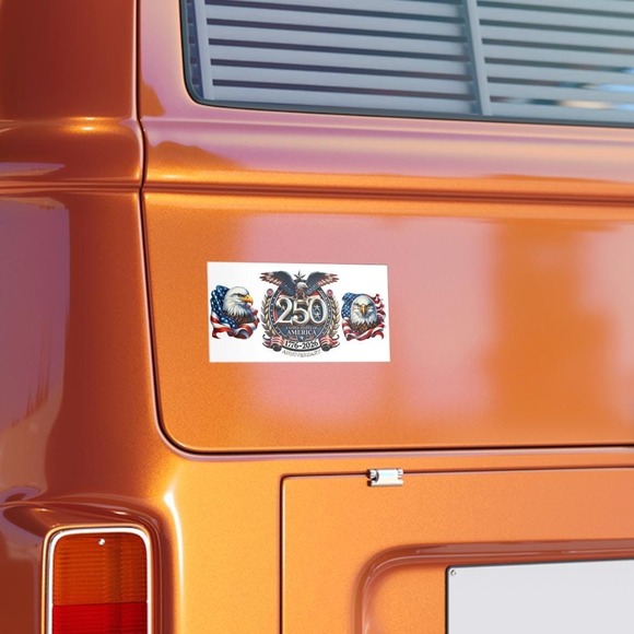 250th Semiquincentennial Anniversary USofA 1776 - 2026 | Bumper Sticker - Picture 4 of 4